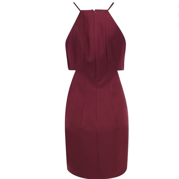 NWT INTERMIX Kirby Sleeveless Fitted Cutout Zipper Back Shift Dress Size Large - Picture 4 of 5